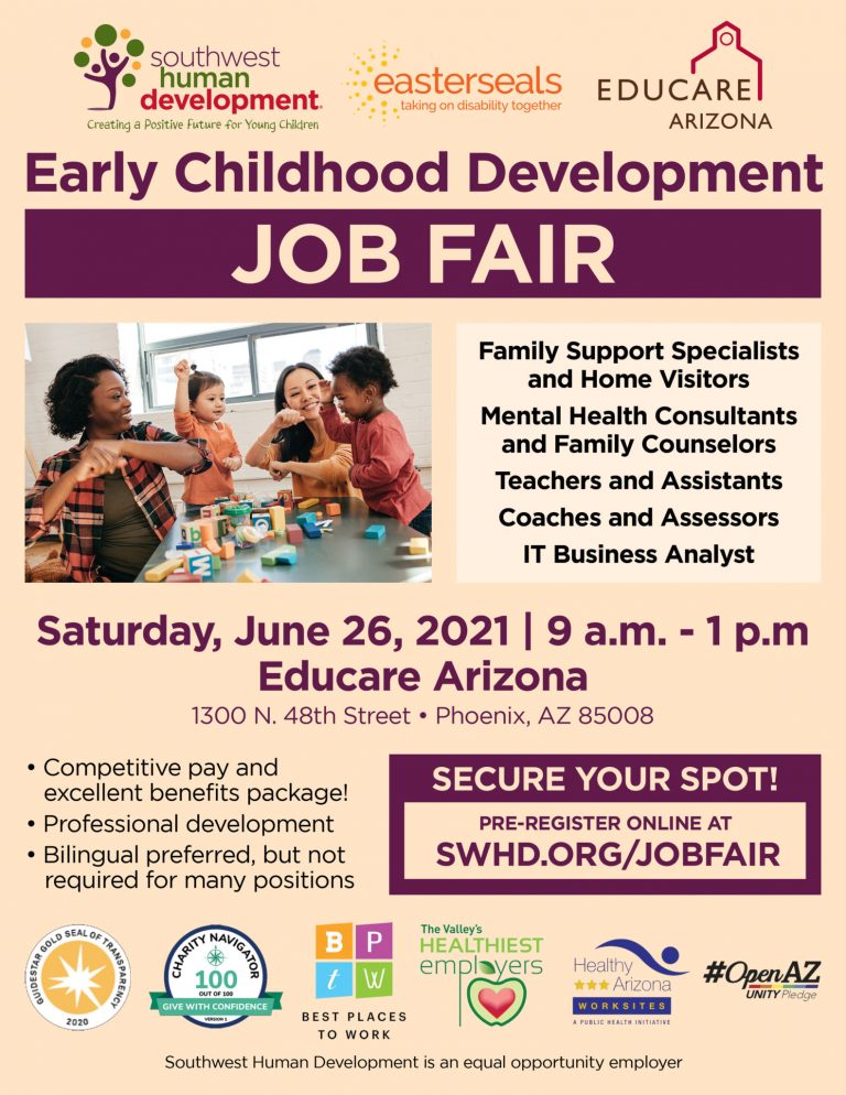 Early Childhood Development Job Fair Arizona Early Childhood