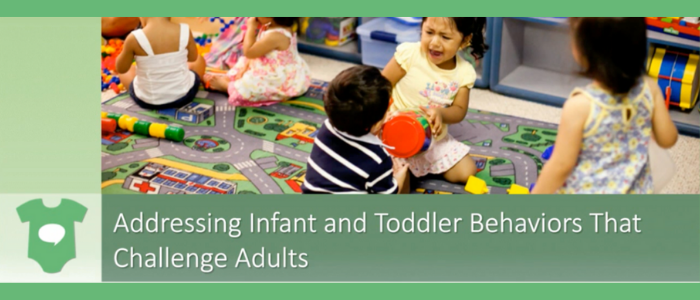 Addressing Infant and Toddler Behaviors That Challenge Adults