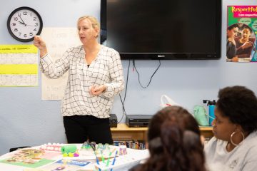 instructor oral health class